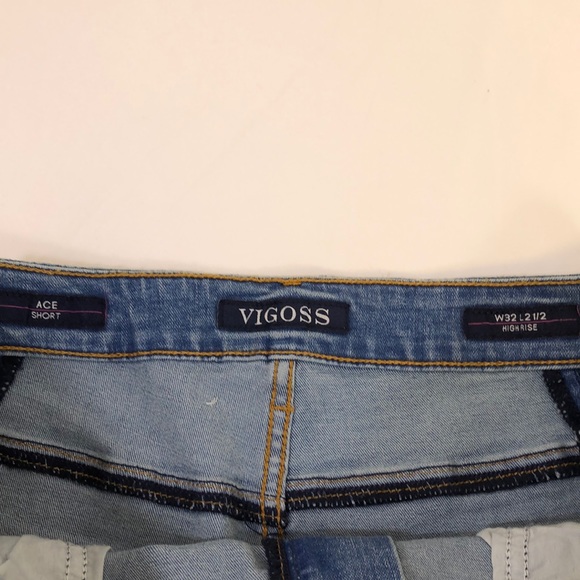 Vigoss Jean Shorts. Women’s High Rise. - Picture 7 of 7